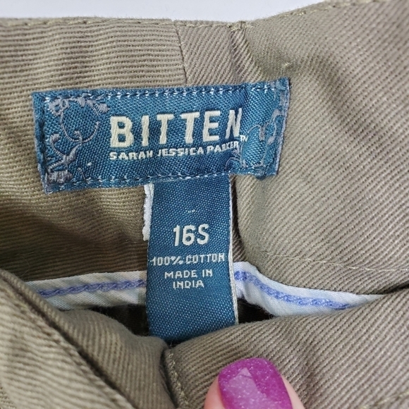 BITTEN SARA JESSICA PARKER HIGH RISE TROUSER - Picture 3 of 6